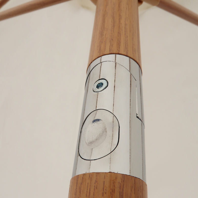 Cargue la imagen en el visor de la galería, Sombrilla Blum Wood + base Ponte de granito - BLUM-PNGR
