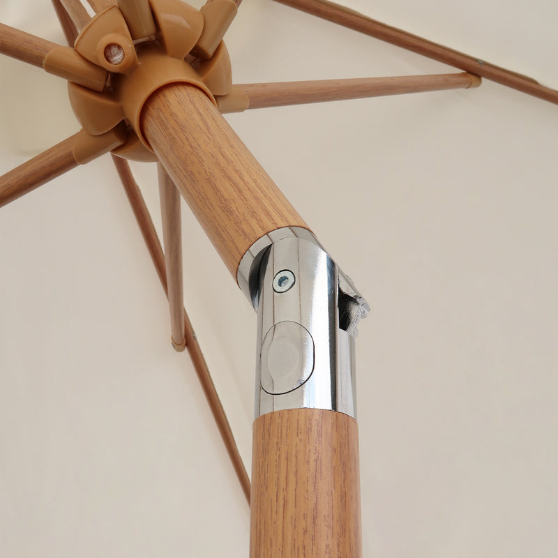 Cargue la imagen en el visor de la galería, Sombrilla Blum Wood + base Ponte de granito - BLUM-PNGR
