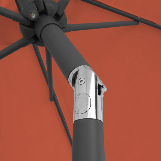Blum Garden Umbrella with Tilt Angle, Light Grey - S-212-GRLIGHT 