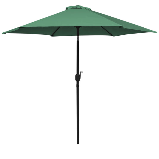 Blum Garden Umbrella with Tilt Angle, Light Grey - S-212-GRLIGHT 