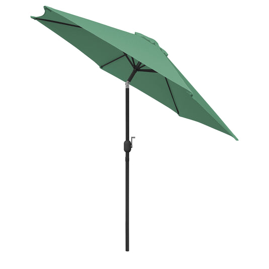 Blum Garden Umbrella with Tilt Angle, Light Grey - S-212-GRLIGHT 