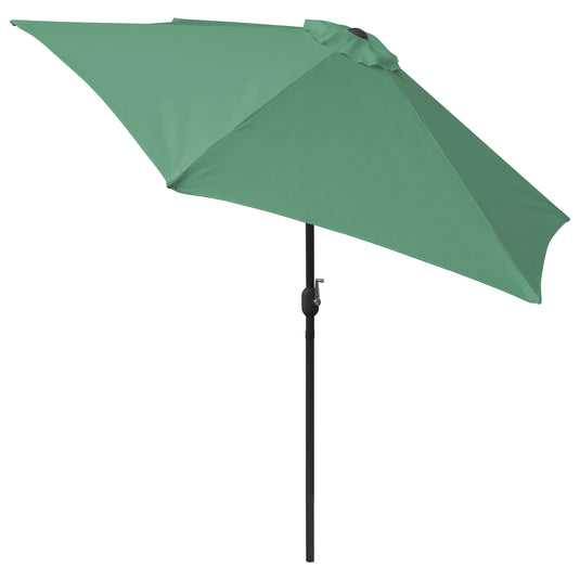 Blum Garden Umbrella with Tilt Angle, Light Grey - S-212-GRLIGHT 