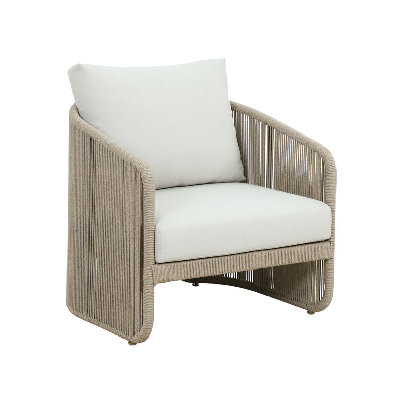 Cargue la imagen en el visor de la galería, sillón individual Bonnie colo natural - HUC40684
