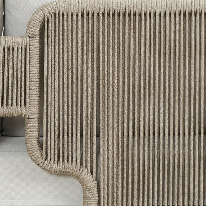 Cargue la imagen en el visor de la galería, Sofá triple Bonnie color natural - HUC40683
