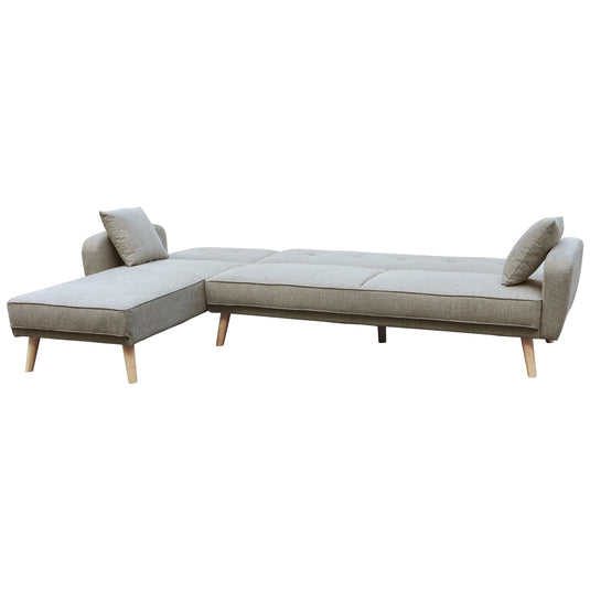 Sofá cama corner BREGO color beige - YA340-BE