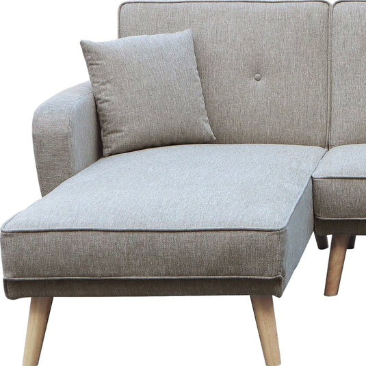 Sofá cama corner BREGO color beige - YA340-BE
