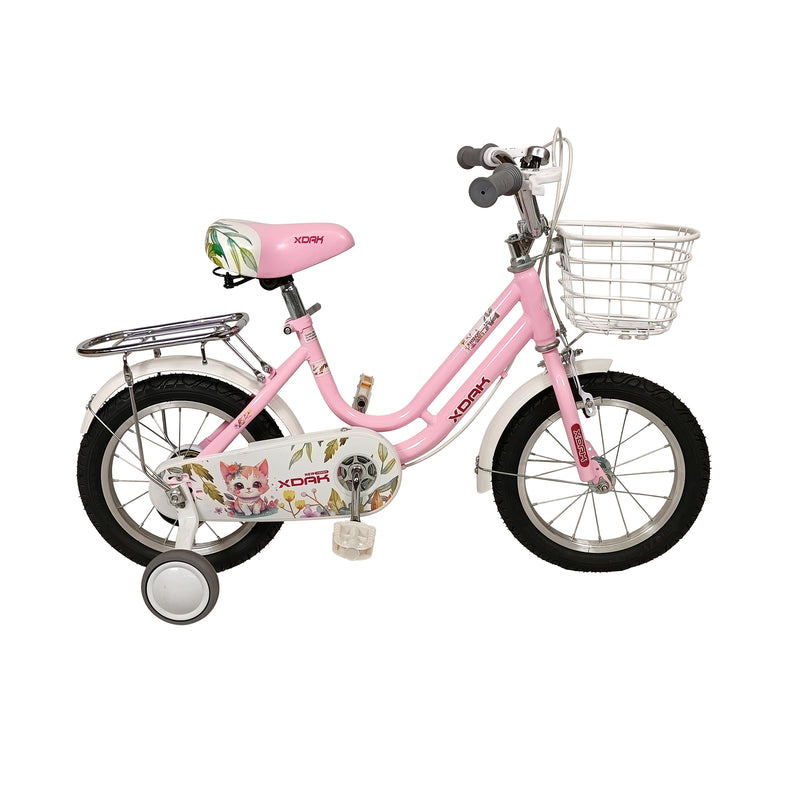 Cargue la imagen en el visor de la galería, Bicicleta Infantil de 14 Pulgadas BWSHN Color rosa - BWSHN
