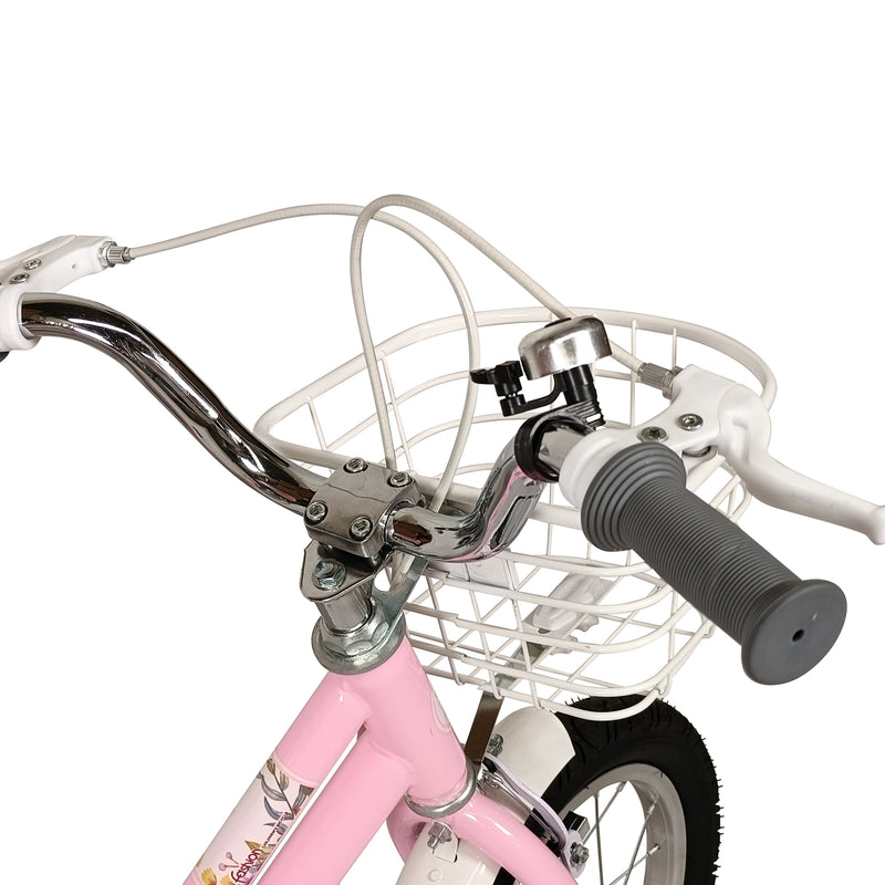 Cargue la imagen en el visor de la galería, Bicicleta Infantil de 14 Pulgadas BWSHN Color rosa - BWSHN
