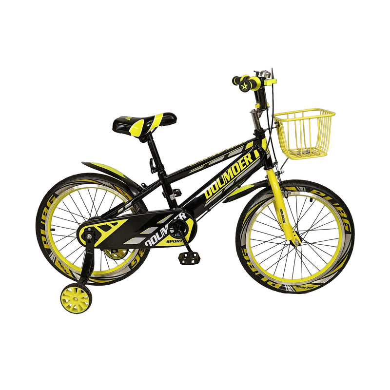 Cargue la imagen en el visor de la galería, Bicicleta Infantil de 18 Pulgadas BWDZL-YELL Color amarillo - BWDZL-YELL
