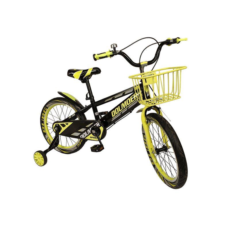 Cargue la imagen en el visor de la galería, Bicicleta Infantil de 18 Pulgadas BWDZL-YELL Color amarillo - BWDZL-YELL
