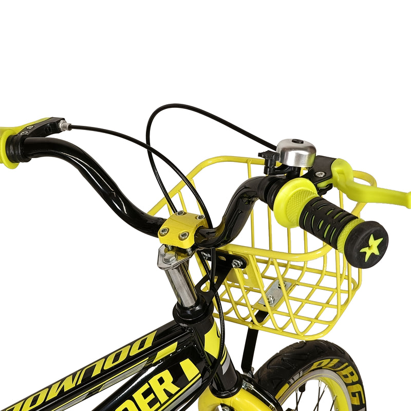 Cargue la imagen en el visor de la galería, Bicicleta Infantil de 18 Pulgadas BWDZL-YELL Color amarillo - BWDZL-YELL
