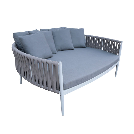 Camastro Emersoni de aluminio color Blanco - GLA6337239KD-WH