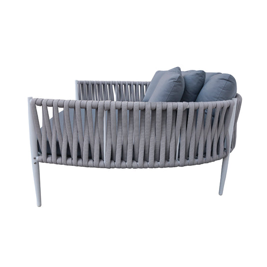 Camastro Emersoni de aluminio color Blanco - GLA6337239KD-WH