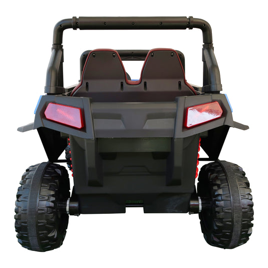 Carrito eléctrico con control remoto infantil color azul  - JHW2588