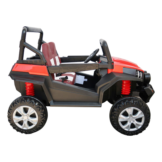 Carrito eléctrica con control remoto infantil color rojo - JMBW2588