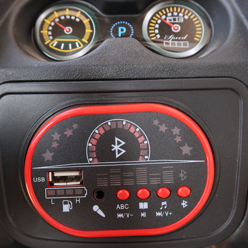 Cargue la imagen en el visor de la galería, Carrito eléctrica con control remoto infantil color rojo - JMBW2588
