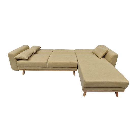 Sofá-Cama modular Cefalo color Amarillo - TY0019-YELL