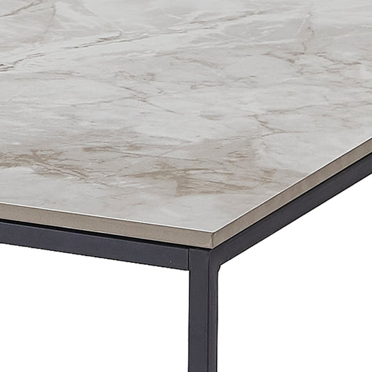 Mesa de centro  60 cm Victor / New Italy color blanco - GCT1842-WH