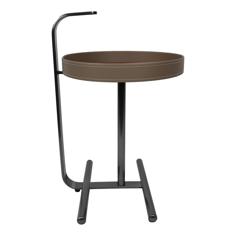 Cargue la imagen en el visor de la galería, Mesa Bistro CJ354 de Interior con piel sintética color Beige - CJ354-BE
