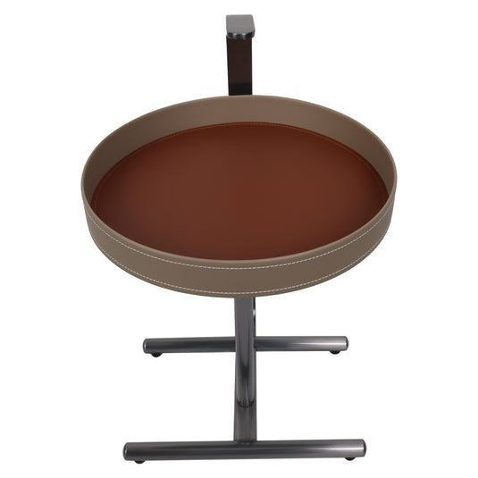 Mesa Bistro CJ354 de Interior con piel sintética color Beige - CJ354-BE