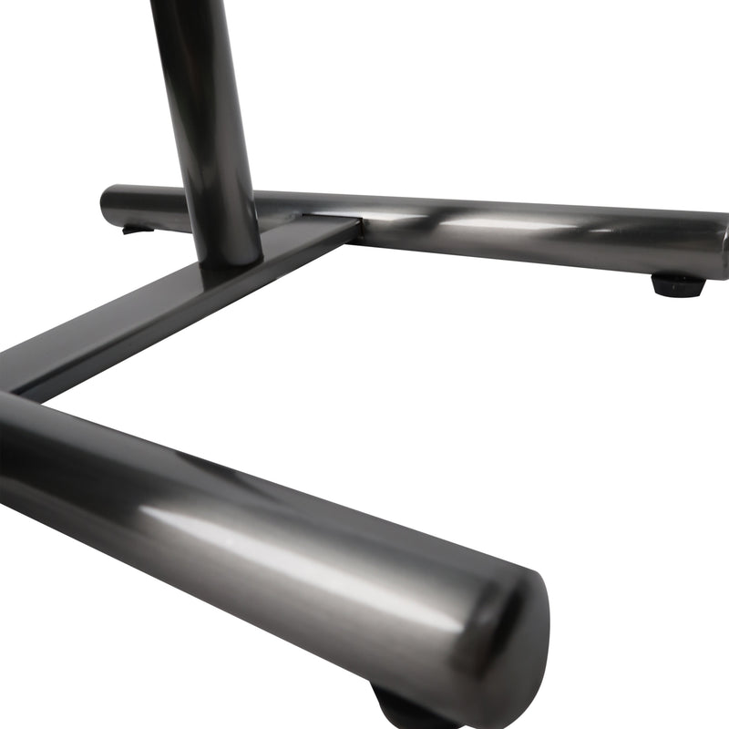 Cargue la imagen en el visor de la galería, Mesa Bistro CJ354 de Interior con piel sintética color café - CJ354-CA
