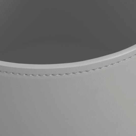 Mesa Bistro CJ357 de Interior con piel sintética color gris - CJ357-GR