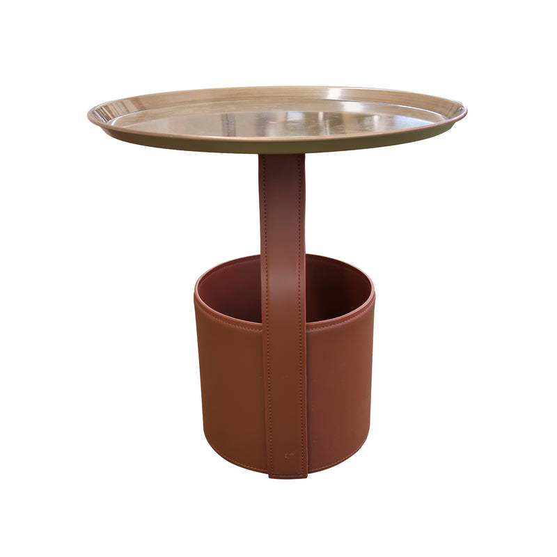 Cargue la imagen en el visor de la galería, Mesa Bistro CJ358 de Interior con piel sintética - CJ358
