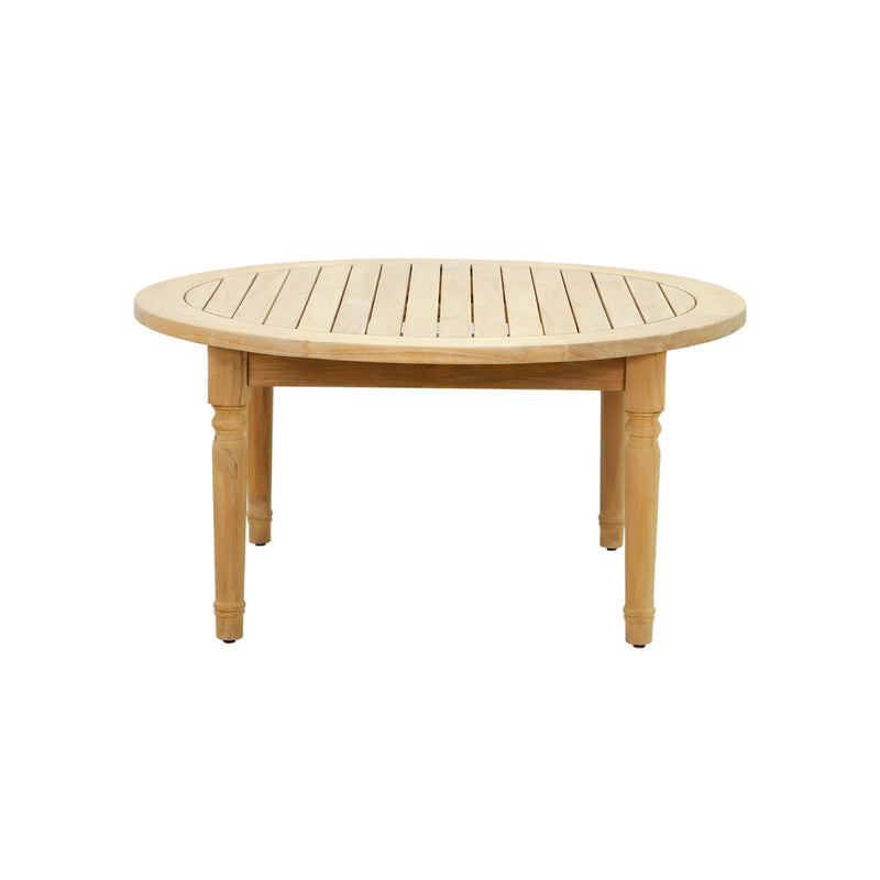 Cargue la imagen en el visor de la galería, Mesa de centro Claire 91.5 cm de madera - HUC28245
