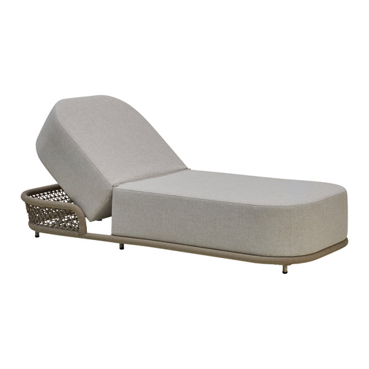 Camastro de Aluminio COBBLE de Olefina color Beige - DU025-BE