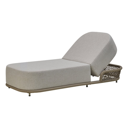Camastro de Aluminio COBBLE de Olefina color Beige - DU025-BE