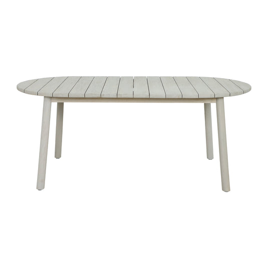 Comedor de madera Albi 1.9M + 6 sillas albi color natural -  HUC291291/HUC40936