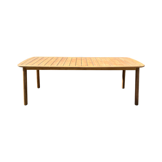 Comedor de madera 2.3m*1.00m con 8 sillas FREEPORT