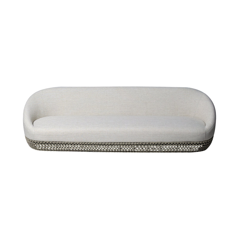 Cargue la imagen en el visor de la galería, Sofá de cuatro plazas Couch, color Gris - AC30014UBIG
