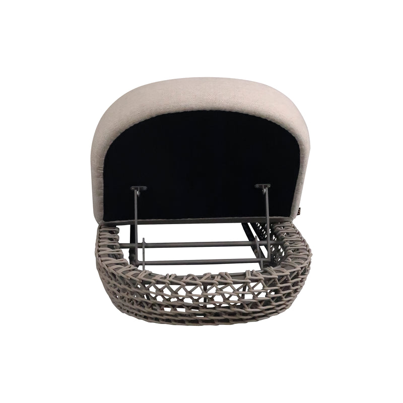 Cargue la imagen en el visor de la galería, Camastro de Aluminio Couch color beige - AC3001L1BIG
