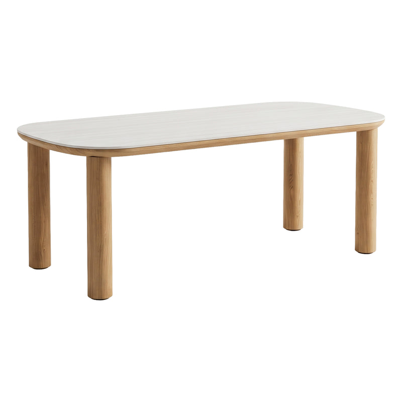 Load image into Gallery viewer, Mesa de comedor para exterior CUMA 2M color natural - GLAE-39787-4831KD
