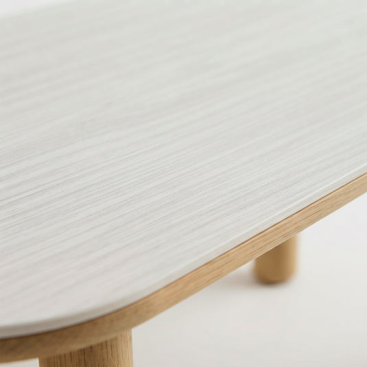 Mesa de comedor para exterior CUMA 2M color natural - GLAE-39787-4831KD