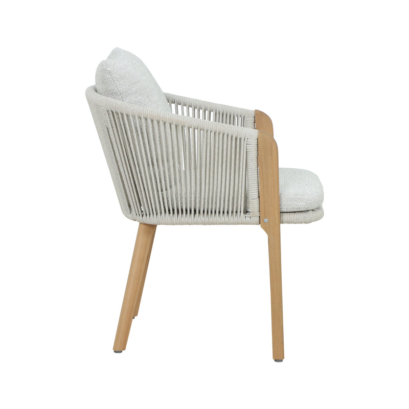 Cargue la imagen en el visor de la galería, silla de comedor Curve de madera - HUC41036
