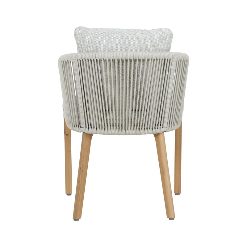 Cargue la imagen en el visor de la galería, silla de comedor Curve de madera - HUC41036
