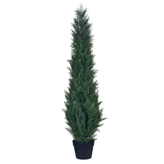 Planta Decorativa Artificial para Exterior y Interior con 1.60m Alto, CYPRESS TREE - CYPRESS