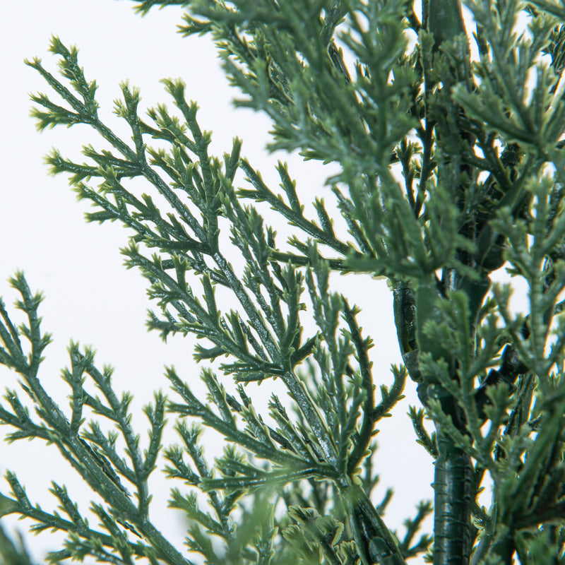 Cargue la imagen en el visor de la galería, Planta Decorativa Artificial para Exterior y Interior con 1.60m Alto, CYPRESS TREE - CYPRESS
