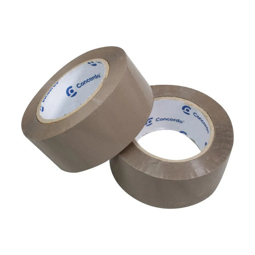 Caja De Cinta 150m x 48mm 36pz Color Canela-CC Concordo mx