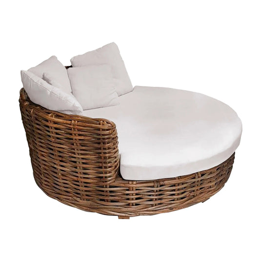 Lounger for indoor or outdoor use Natural Color DAY BED SAINT TROPEZ-32990