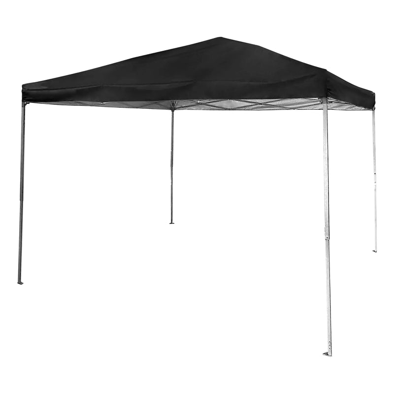 Cargue la imagen en el visor de la galería, Carpa Plegable para interior y exterior de Poliester Color Negro-GAZEBO-GBO-N CasaEaster
