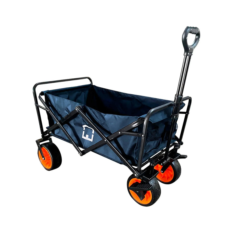 Cargue la imagen en el visor de la galería, Carrito plegable Azul Marino Vagón portátil de Gran Capacidad Para Exterior WAGON -WG-002-AM
