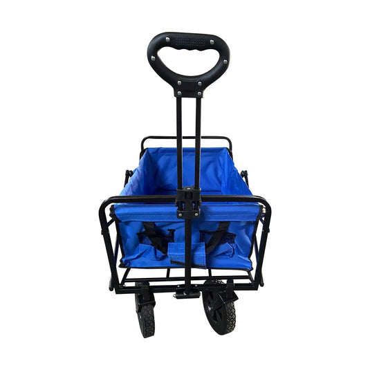 Carrito plegable  Azul, Vagón portátil de Gran Capacidad Para Exterior  WAGON -WG-01B