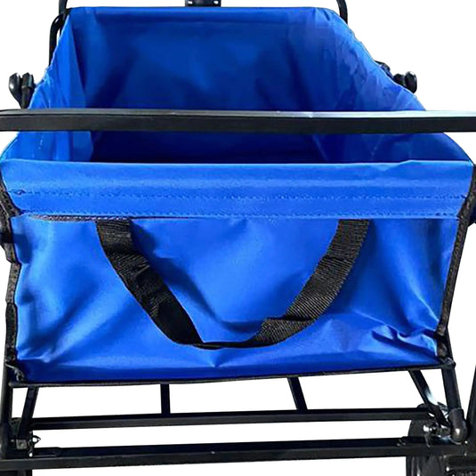 Carrito plegable  Azul, Vagón portátil de Gran Capacidad Para Exterior  WAGON -WG-01B CasaEaster