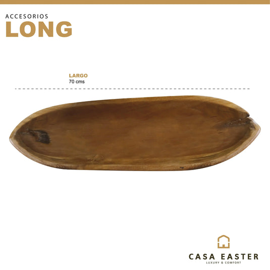 Natural Bowl Centerpiece LONG BOAT-134323