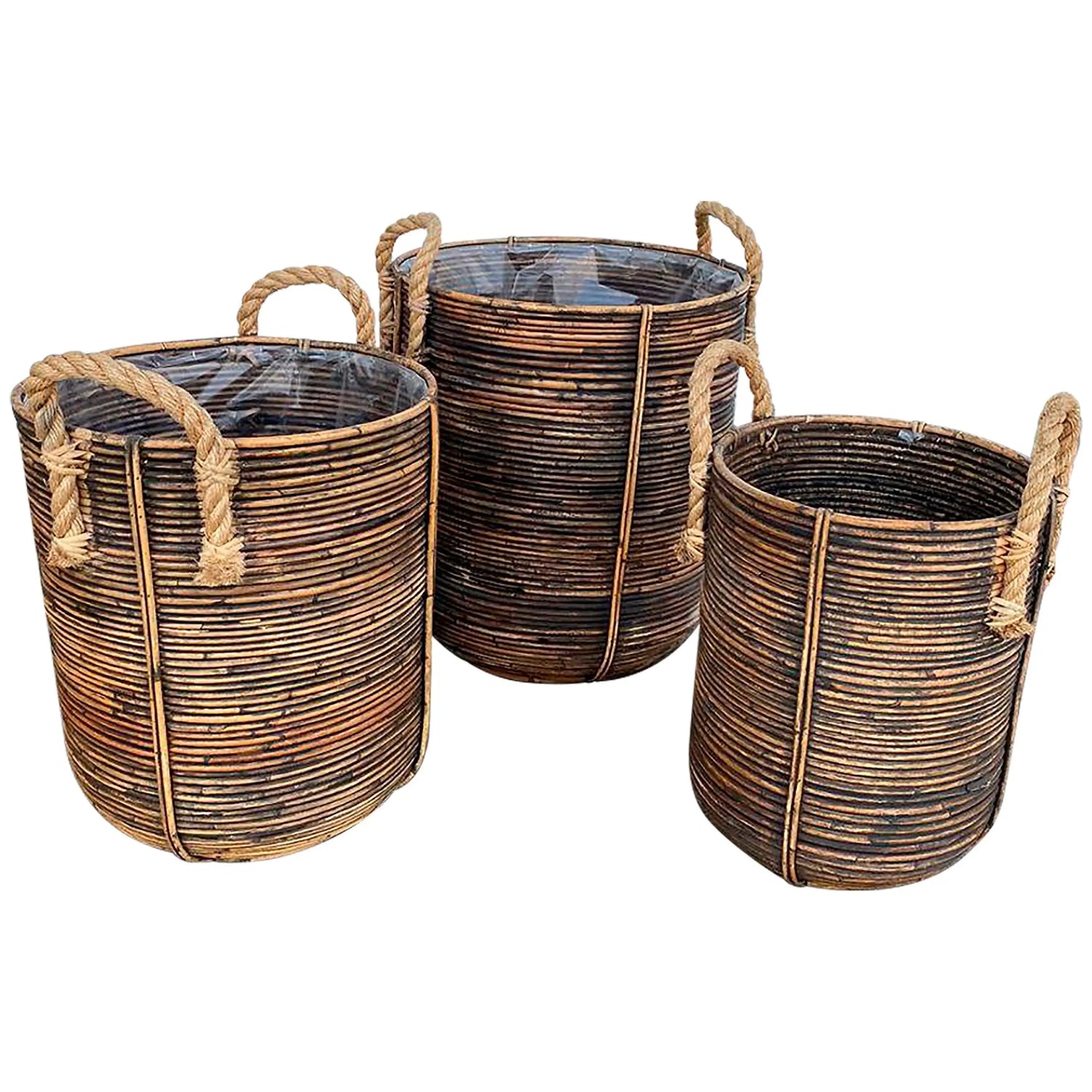 Cestos Decorativos de Mimbre y Ratán | Almacenamiento - CasaEaster