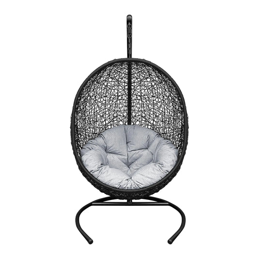 Columpio de Rattan para interior o exterior Color Negro