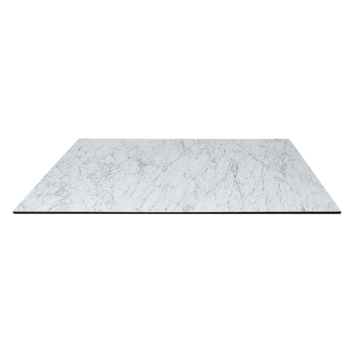 Cubierta de mesa Laminado de Alta Presión HPL Color Blanco Jaspeado-MARMOT-7389B-120X70 CasaEaster